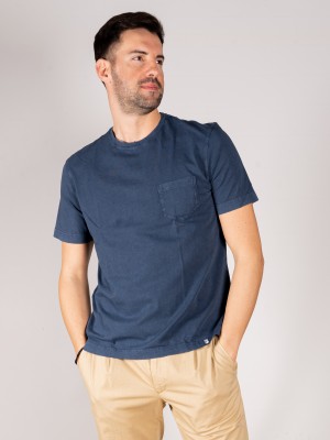 Drumohr T-Shirt Jersey Blu