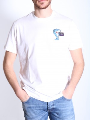 Paul & Shark T-Shirt Squalo Fumetto